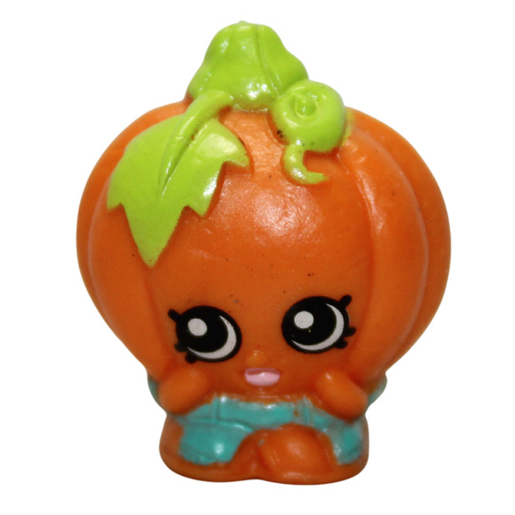Shopkins Pumpkinella Easy Squeezy Fruit & Veg Stand Exclusive #1-143 Season 1 - Picture 1 of 3